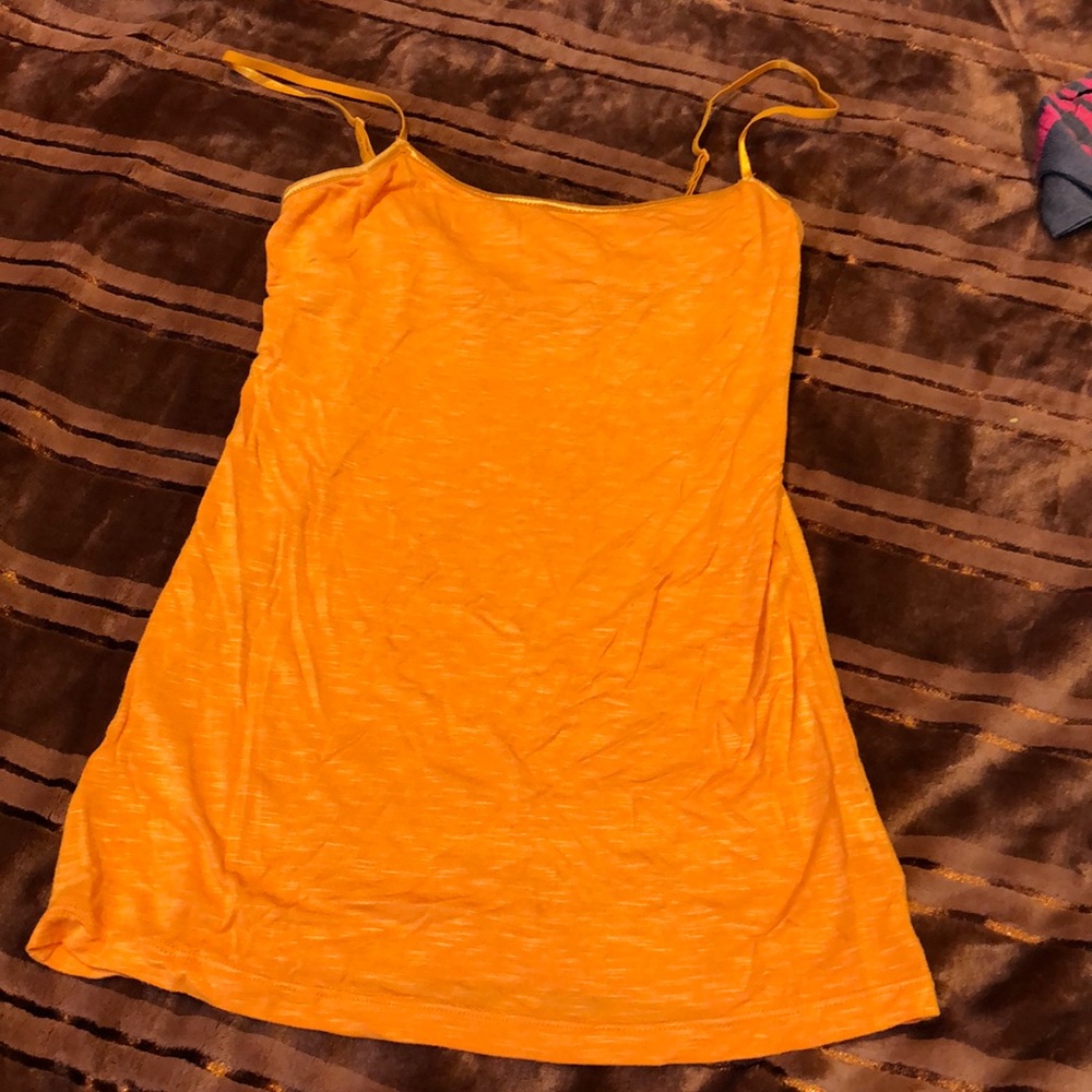 Poof tank top with built in bralette
